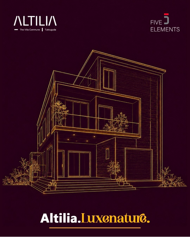ALTILIA master plan — 70 villas across 7.8 acres in Tukkuguda, Hyderabad