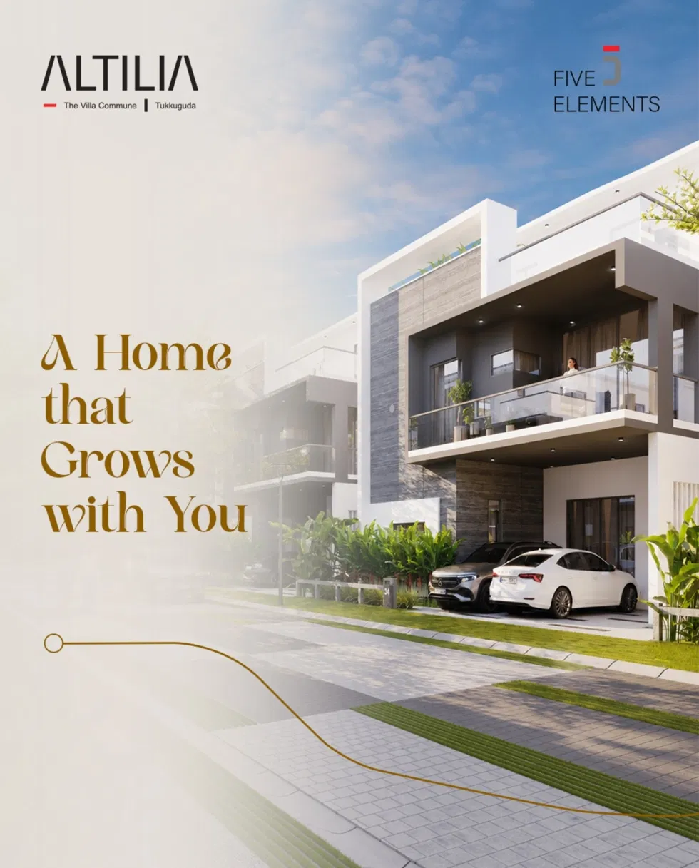 ALTILIA gated villa community in Tukkuguda near Outer Ring Road, South Hyderabad